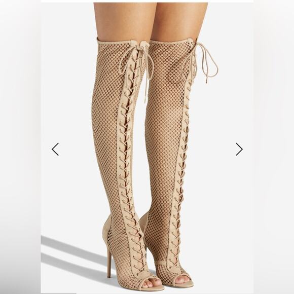 Diandra Sexy Mesh over the knee boot - Picture 4 of 5